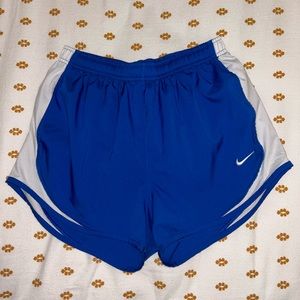 Medium royal blue Nike Dry- Fit Tempo Shorts